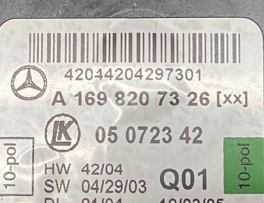 Блок управления двери передней левой Mercedes A (W169) 2004-2012  Mercedes A A (W169) 2004-2012