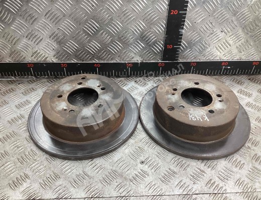 Диск тормозной задний Hyundai Trajet 2004-2008 рестайлинг  Hyundai Trajet Trajet 2004-2008 рестайлинг