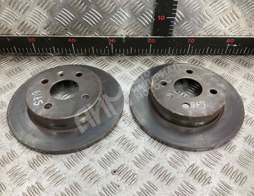 Диск тормозной задний Opel Astra G 1998-2004  Opel Astra Astra G 1998-2004