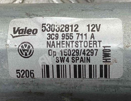 Моторчик заднего стеклоочистителя (дворника) Volkswagen Passat B6 (3C) 2005-2010  Volkswagen Passat Passat B6 (3C) 2005-2010