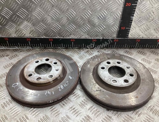 Диск тормозной передний Opel Corsa D 2010-2014 рестайлинг  Opel Corsa Corsa D 2010-2014 рестайлинг