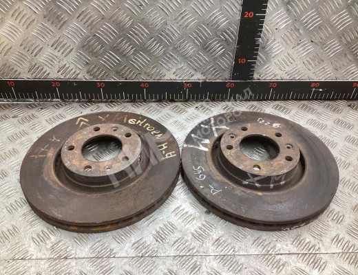 Диск тормозной передний Peugeot 605 1989-1999  Peugeot 605 605 1989-1999