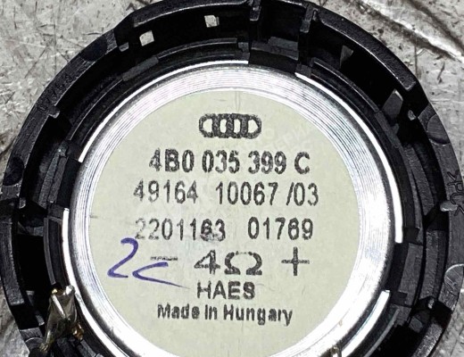 Динамик высокочастотный (пищалка) Audi A6 C5 (4B) 2001-2004 рестайлинг  Audi A6 A6 C5 (4B) 2001-2004 рестайлинг