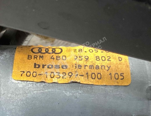 Стеклоподъемник передний правый Audi A6 C5 (4B) 2001-2004 рестайлинг  Audi A6 A6 C5 (4B) 2001-2004 рестайлинг