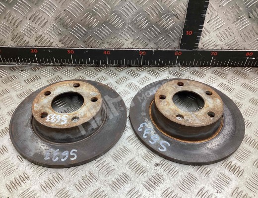 Диск тормозной задний Audi A6 C5 (4B) 2001-2004 рестайлинг  Audi A6 A6 C5 (4B) 2001-2004 рестайлинг