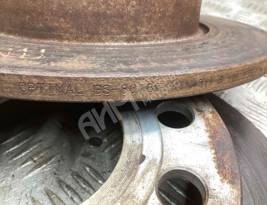 Диск тормозной задний Volkswagen Golf V (1K) 2004-2009  Volkswagen Golf Golf V (1K) 2004-2009