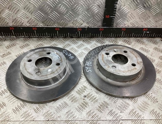 Диск тормозной задний Opel Meriva A 2002-2006  Opel Meriva Meriva A 2002-2006