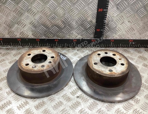 Диск тормозной задний Opel Vectra B 1999-2002 рестайлинг  Opel Vectra Vectra B 1999-2002 рестайлинг