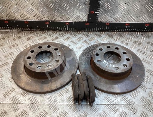 Диск тормозной задний Volkswagen Touran I (1T) 2003-2006  Volkswagen Touran Touran I (1T) 2003-2006