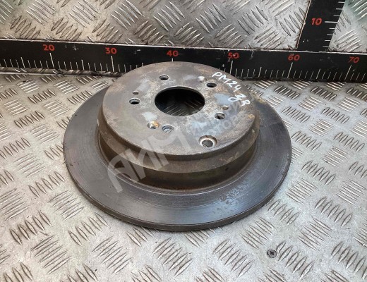 Диск тормозной задний Honda CR-V II (RD8, RD9) 2004-2006 рестайлинг  Honda CR-V CR-V II (RD8, RD9) 2004-2006 рестайлинг