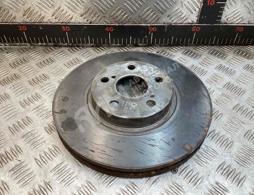 Диск тормозной передний Mazda 2 I (DY) 2005-2007 рестайлинг  Mazda 2 2 I (DY) 2005-2007 рестайлинг