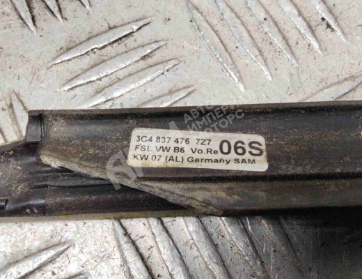 Молдинг стекла двери передней правой наружный Volkswagen Passat B6 (3C) 2005-2010  Volkswagen Passat Passat B6 (3C) 2005-2010