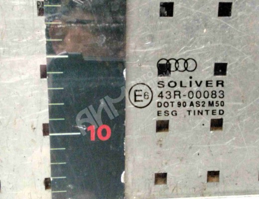 Стекло двери передней левой Audi A6 C5 (4B) 2001-2004 рестайлинг  Audi A6 A6 C5 (4B) 2001-2004 рестайлинг
