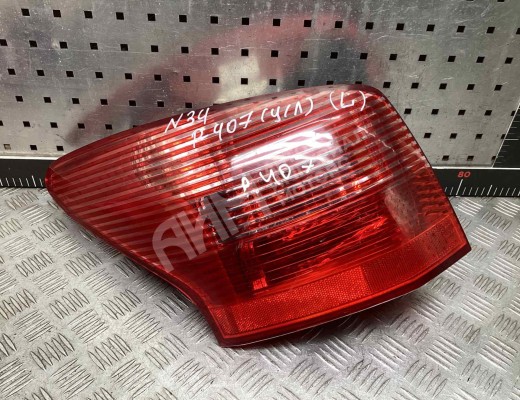 Фонарь задний левый Peugeot 407 2004-2010  Peugeot 407 407 2004-2010