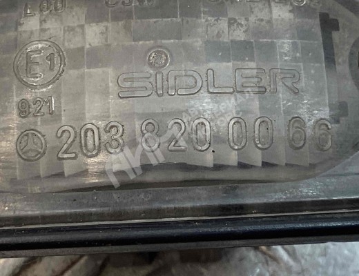 Подсветка номера Mercedes C (W203) 2000-2004  Mercedes C C (W203) 2000-2004