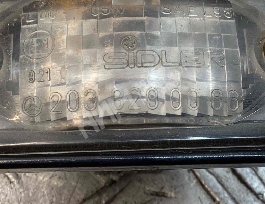 Подсветка номера Mercedes C (W203) 2000-2004  Mercedes C C (W203) 2000-2004