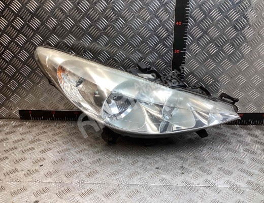 Фара правая Peugeot 207 (WA/WC/WK) 2006-2013  Peugeot 207 207 (WA/WC/WK) 2006-2013