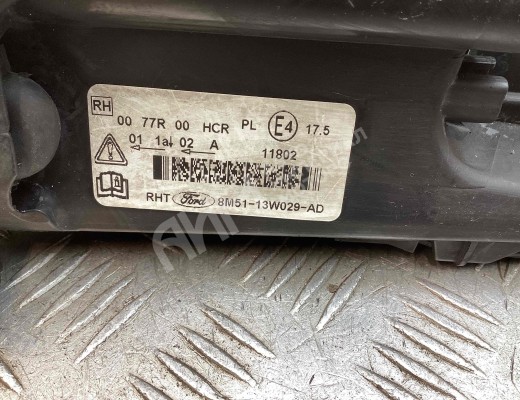 Фара правая Ford Focus II 2008-2011 рестайлинг  Ford Focus Focus II 2008-2011 рестайлинг