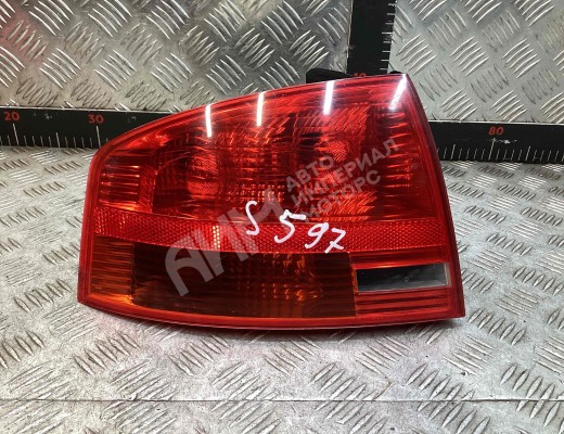 Фонарь задний левый Audi A4 B7 (8EC, 8ED) 2004-2008  Audi A4 A4 B7 (8EC, 8ED) 2004-2008