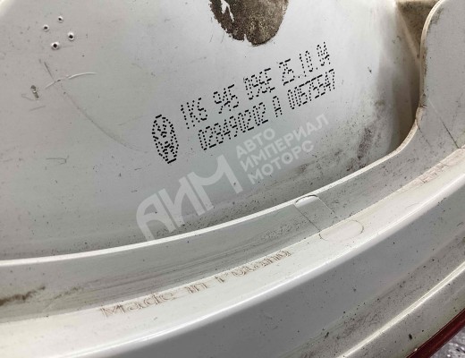 Фонарь задний правый Volkswagen Golf V (1K) 2004-2009  Volkswagen Golf Golf V (1K) 2004-2009