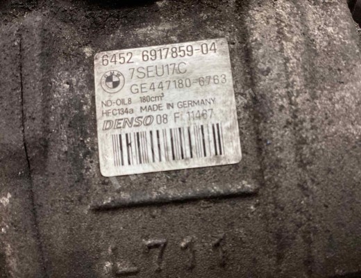 Компрессор кондиционера BMW 7-Series (E65/66) 2001-2008  BMW 7-Series 7-Series (E65/66) 2001-2008