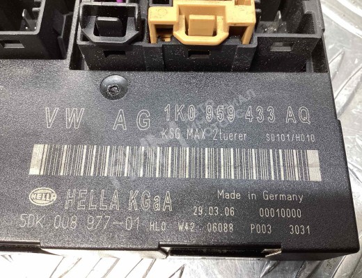 Блок комфорта Volkswagen Golf V (1K) 2004-2009  Volkswagen Golf Golf V (1K) 2004-2009