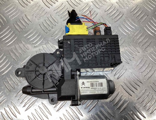 Моторчик стеклоподъемника передний левый Citroen C4 Picasso (UD) 2006-2013  Citroen C4 Picasso C4 Picasso (UD) 2006-2013