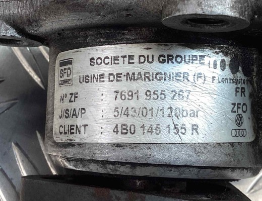 Насос гидроусилителя руля Audi A6 Allroad C5 (4BH) 2000-2005  Audi A6 Allroad A6 Allroad C5 (4BH) 2000-2005