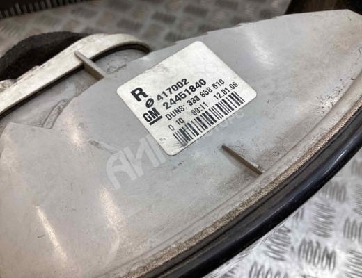 Фонарь задний правый Opel Astra H 2004-2007  Opel Astra Astra H 2004-2007