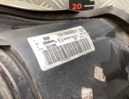 Фара левая Opel Corsa D 2006-2010  Opel Corsa Corsa D 2006-2010