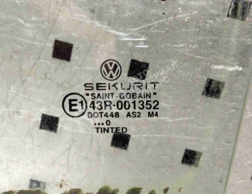 Стекло двери задней левой Volkswagen Golf IV (1J) 1997-2004  Volkswagen Golf Golf IV (1J) 1997-2004