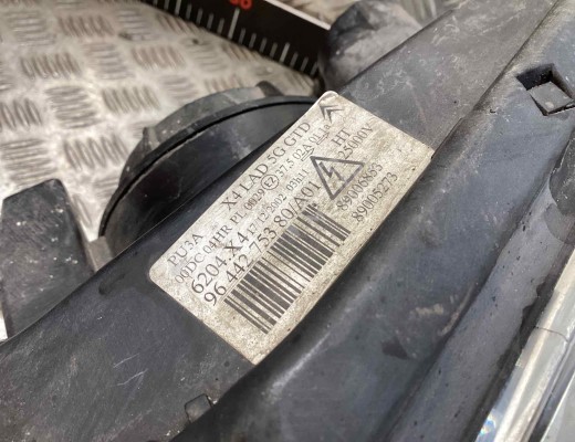 Фара левая Citroen C5 I 2001-2004  Citroen C5 C5 I 2001-2004