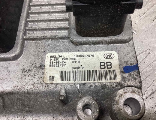 Блок управления двигателем Opel Astra H 2007-2010 рестайлинг  Opel Astra Astra H 2007-2010 рестайлинг