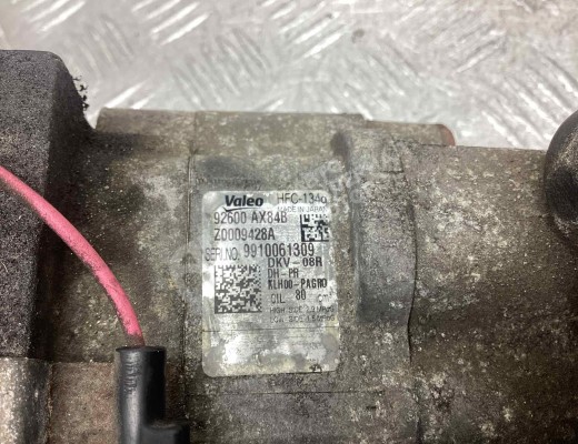 Компрессор кондиционера Nissan Note (E11) 2008-2013 рестайлинг  Nissan Note Note (E11) 2008-2013 рестайлинг