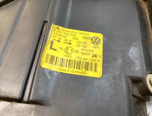 Фара левая Volkswagen Touran I (1T) 2003-2006  Volkswagen Touran Touran I (1T) 2003-2006