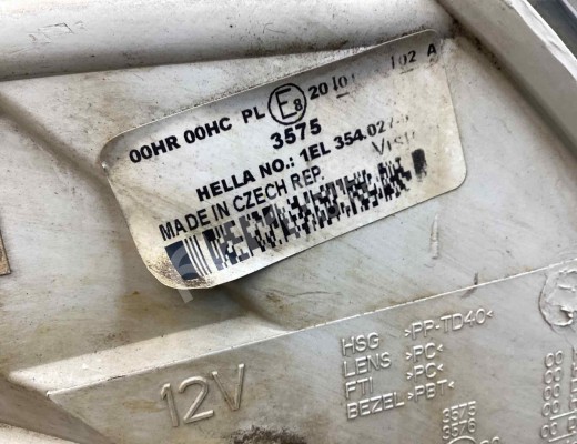 Фара левая Skoda Octavia A5 (1Z) 2004-2008  Skoda Octavia Octavia A5 (1Z) 2004-2008