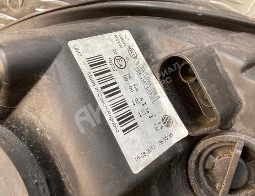 Фара левая Volkswagen Golf+ V (5M) 2005-2014  Volkswagen Golf Plus Golf+ V (5M) 2005-2014