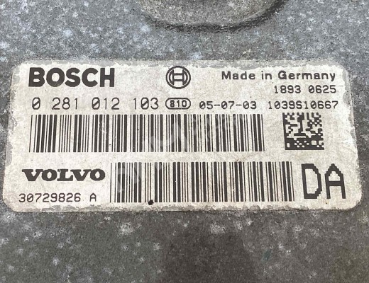 Блок управления двигателем Volvo S60 I (RS, RH) 2000-2009  Volvo S60 S60 I (RS, RH) 2000-2009