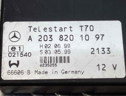 Блок управления автономным отопителем Mercedes CLK (W209) 2002-2005  Mercedes CLK CLK (W209) 2002-2005