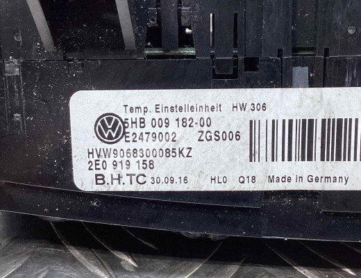 Блок управления печки/климат-контроля Volkswagen Crafter I (2E) 2006-2016  Volkswagen Crafter Crafter I (2E) 2006-2016
