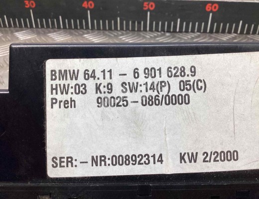 Блок управления печки/климат-контроля BMW 5-Series (E39) 1995-2000  BMW 5-Series 5-Series (E39) 1995-2000