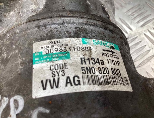 Компрессор кондиционера Volkswagen Passat B6 (3C) 2005-2010  Volkswagen Passat Passat B6 (3C) 2005-2010