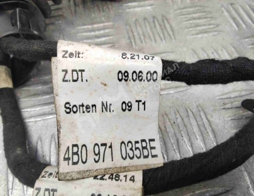 Проводка двери передней левой Audi A6 C5 (4B) 1997-2001  Audi A6 A6 C5 (4B) 1997-2001
