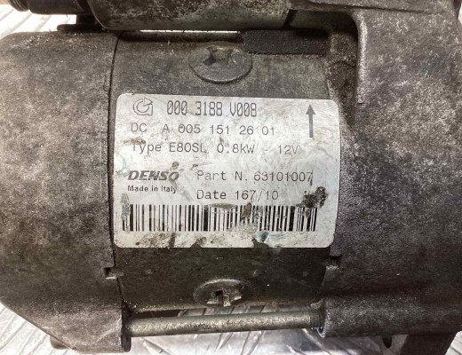 Стартер Smart Fortwo I (W450) 2003-2007  Smart Fortwo Fortwo I (W450) 2003-2007