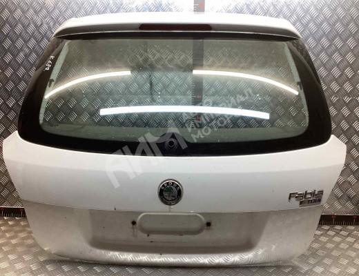Крышка багажника (дверь 3-5) Skoda Fabia II (5J) 2007-2014  Skoda Fabia Fabia II (5J) 2007-2014