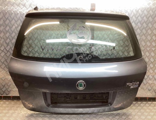 Крышка багажника (дверь 3-5) Skoda Fabia II (5J) 2007-2014  Skoda Fabia Fabia II (5J) 2007-2014