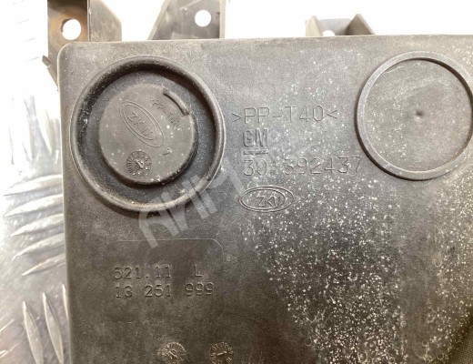 Фара противотуманная левая Opel Astra H 2007-2010 рестайлинг  Opel Astra Astra H 2007-2010 рестайлинг