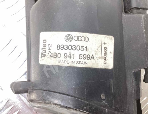 Фара противотуманная левая Audi A6 C5 (4B) 1997-2001  Audi A6 A6 C5 (4B) 1997-2001