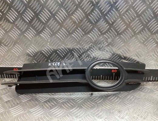 Заглушка (решетка) в бампер передний Audi A6 C6 (4F) 2004-2008  Audi A6 A6 C6 (4F) 2004-2008