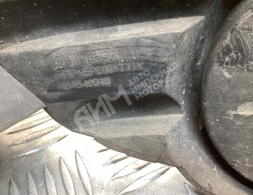 Заглушка (решетка) в бампер передний Opel Meriva A 2006-2010 рестайлинг  Opel Meriva Meriva A 2006-2010 рестайлинг